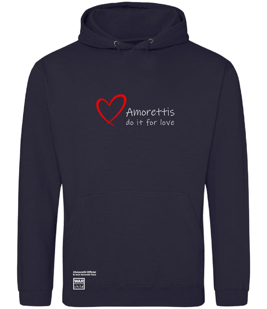 Do it for love hoodie - navy blue